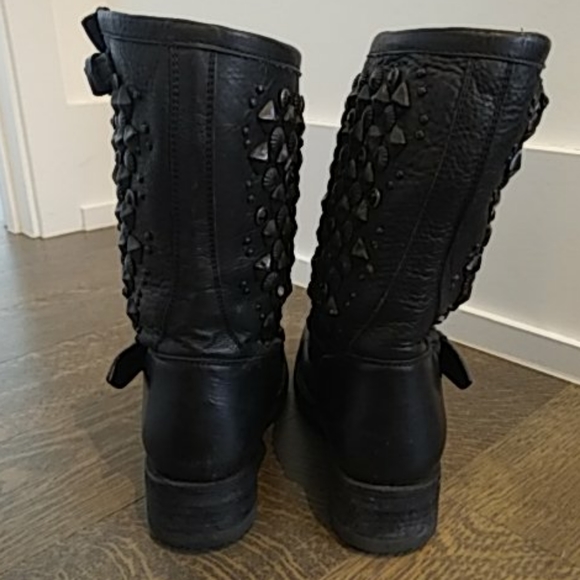 Ash studded biker boot - Picture 4 of 5